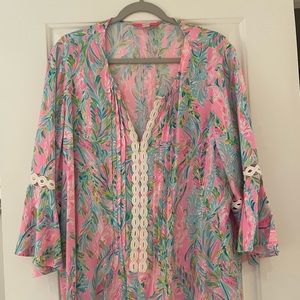 Lilly Pulitzer 3/4 sleeve dress. Size XL